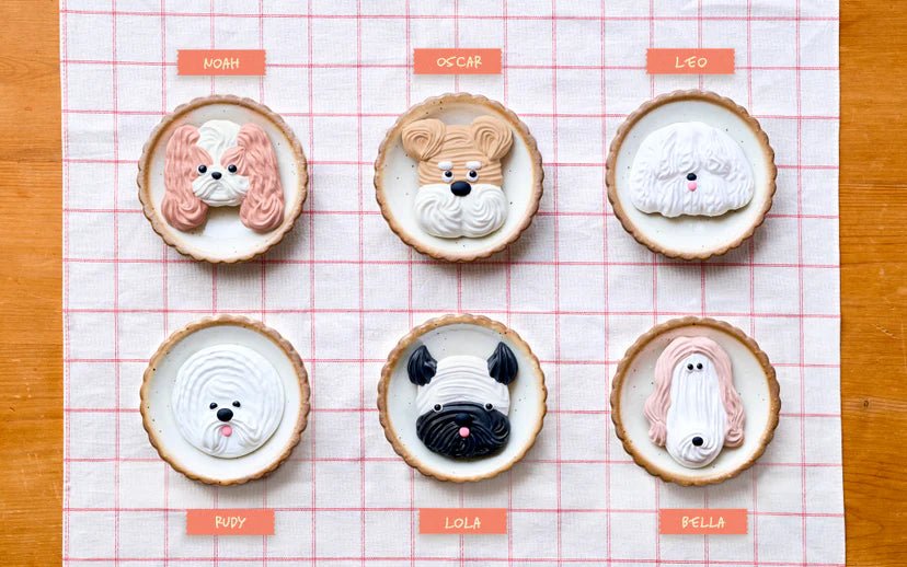 Pâtissticker Meringue Dogs Series - Stickers en stickersets Sonny Angel - In den Olifant