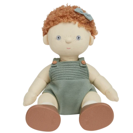 Zachte pop Dinkum Dolls Pea - 35 cm