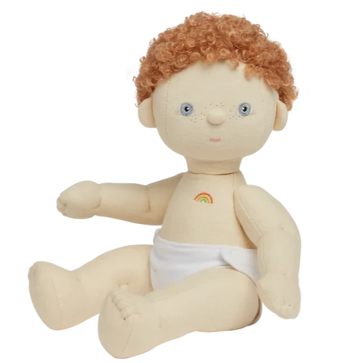 Zachte pop Dinkum Dolls Pea - 35 cm