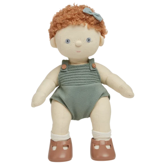 Zachte pop Dinkum Dolls Pea - 35 cm