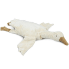 Grote Witte Gans Knuffel Met Warmtekussen | 80 Cm