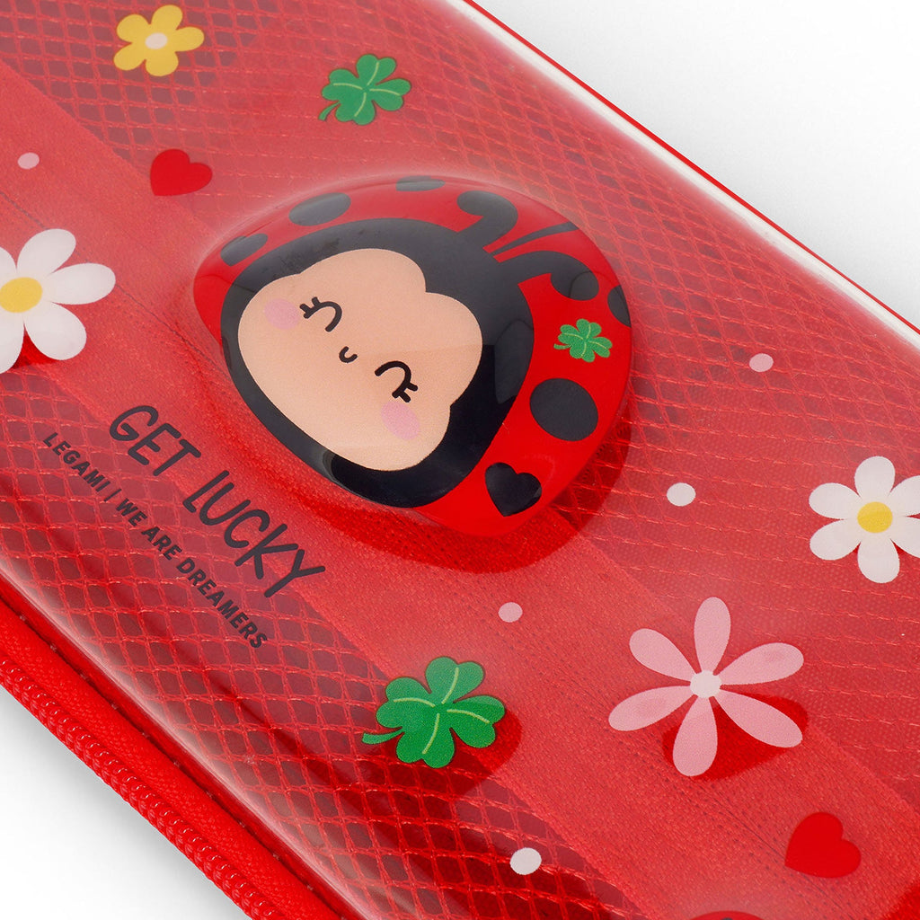 Pennenetui Wonder - Wow Pencil Case - Ladybug - Pennenzakken Legami - In den Olifant