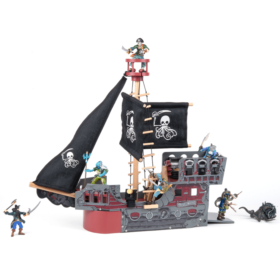 Piratenboot Bateau Fantastique - Auto's en voertuigen Papo - In den Olifant