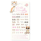 Plakoorbellen Paw - some Sticker Earrings - set van 30 - Kindersieraden Great Pretenders - In den Olifant