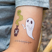 Plaktattoos - Scary - Kinderschmink en tattoos REX London - In den Olifant