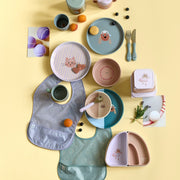 Plate PP/Cellulose Tiny Team Dog - Aan tafel Lässig - In den Olifant