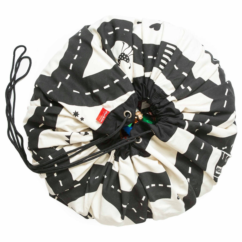 Play&Go Opbergzak En Speelmat - Roadmap - 2 - In - 1 - Opbergers Play&go - In den Olifant