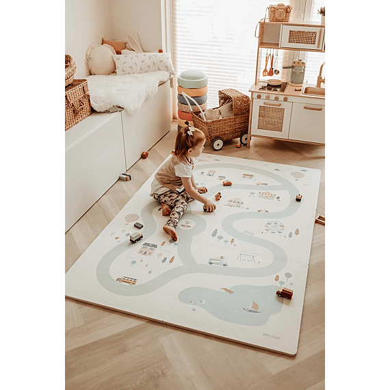 Play&Go Puzzelmat Eevaa | Village / Terrazzo - Speelmatten en - bogen Play&go - In den Olifant