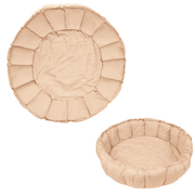 Play&Go Zacht Speeltapijt Bloom Stripes Brown - Speelmatten en - bogen Play&go - In den Olifant
