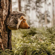 Pluche Dierenhoofd Animal Head Medium - Hedgehog Jenna - Muurdecoratie Wild & Soft - In den Olifant