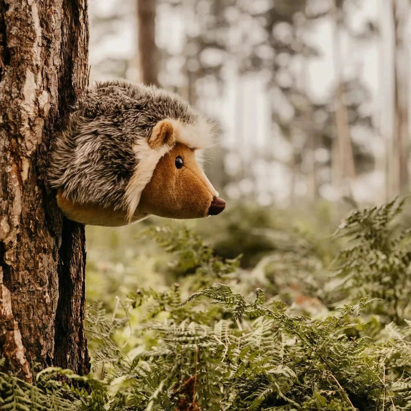 Pluche Dierenhoofd Animal Head Medium - Hedgehog Jenna - Muurdecoratie Wild & Soft - In den Olifant