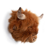 Pluche Dierenhoofd Schotse Koe - Nicolas - Muurdecoratie Wild & Soft - In den Olifant