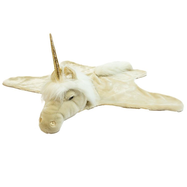 Pluche verkleedcape - Beige eenhoorn - Verkleedcapes Wild & Soft - In den Olifant