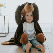 Pluche verkleedcape - Teckel - Verkleedcapes Wild & Soft - In den Olifant