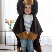 Pluche verkleedcape - Teckel - Verkleedcapes Wild & Soft - In den Olifant