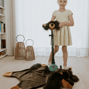 Pluche verkleedcape - Teckel - Verkleedcapes Wild & Soft - In den Olifant