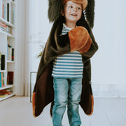 Pluche verkleedcape - Teckel - Verkleedcapes Wild & Soft - In den Olifant