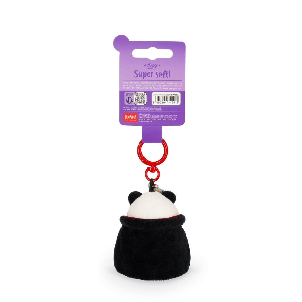 Pluchen sleutelhanger Super Soft! - Panda - Sleutelhangers Legami - In den Olifant