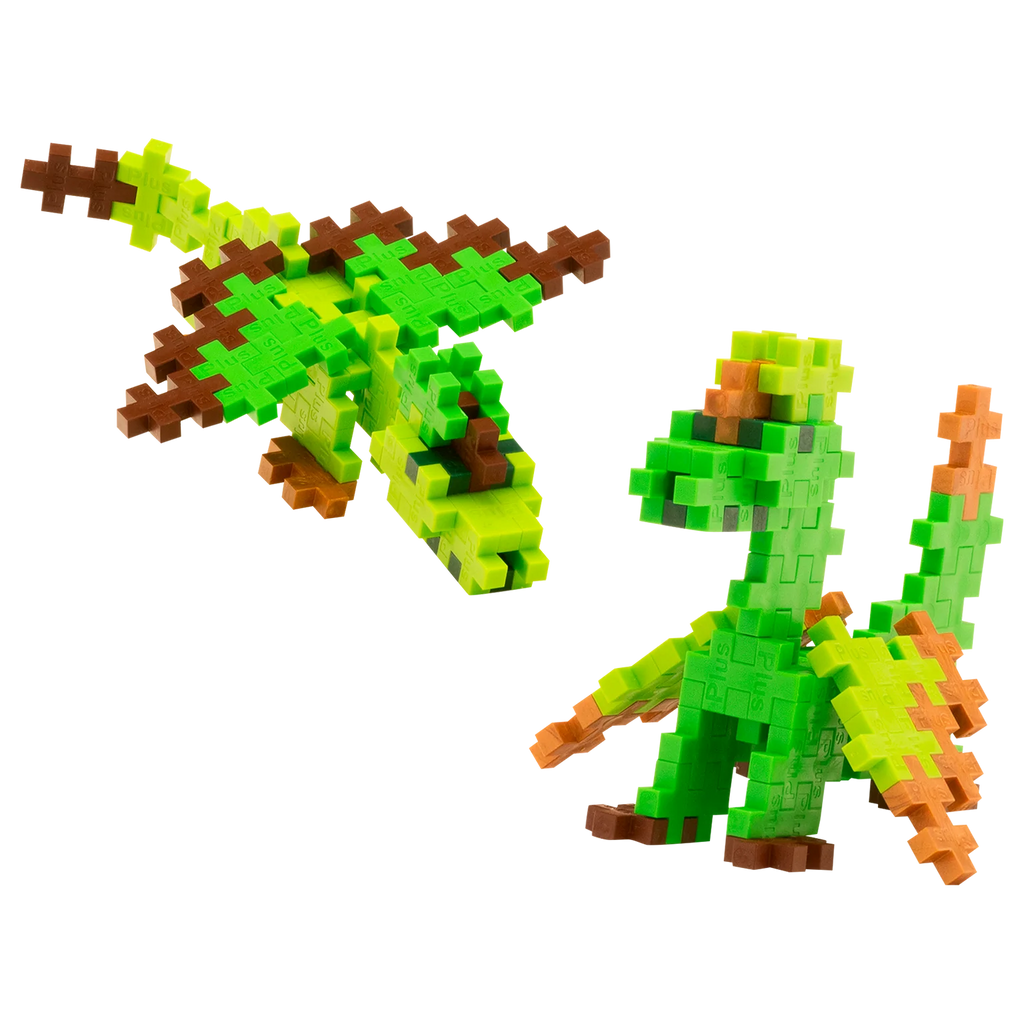 Plus - Plus Earth Dragons 100 Pcs Tube - Bouwsets Plus - Plus - In den Olifant