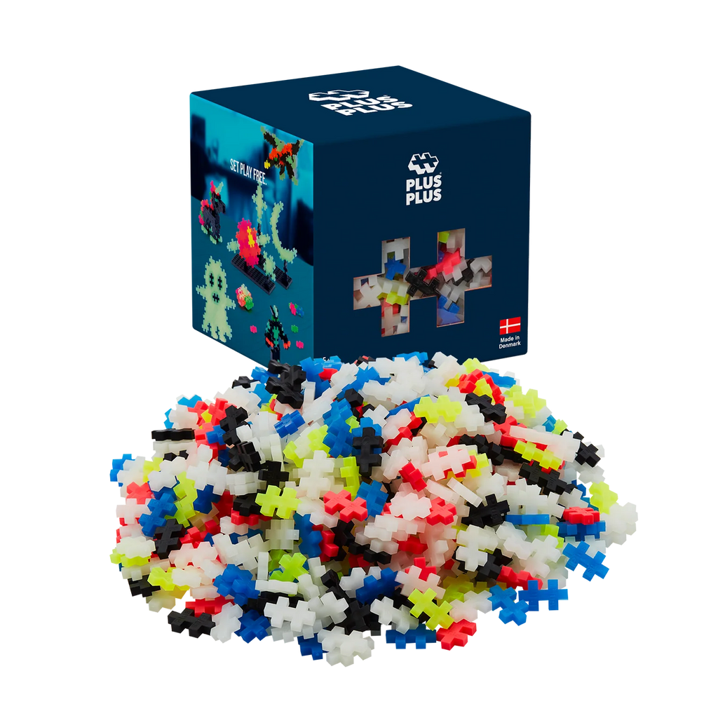 Plus - Plus Glow: 600 stuks - Bouwsets Plus - Plus - In den Olifant