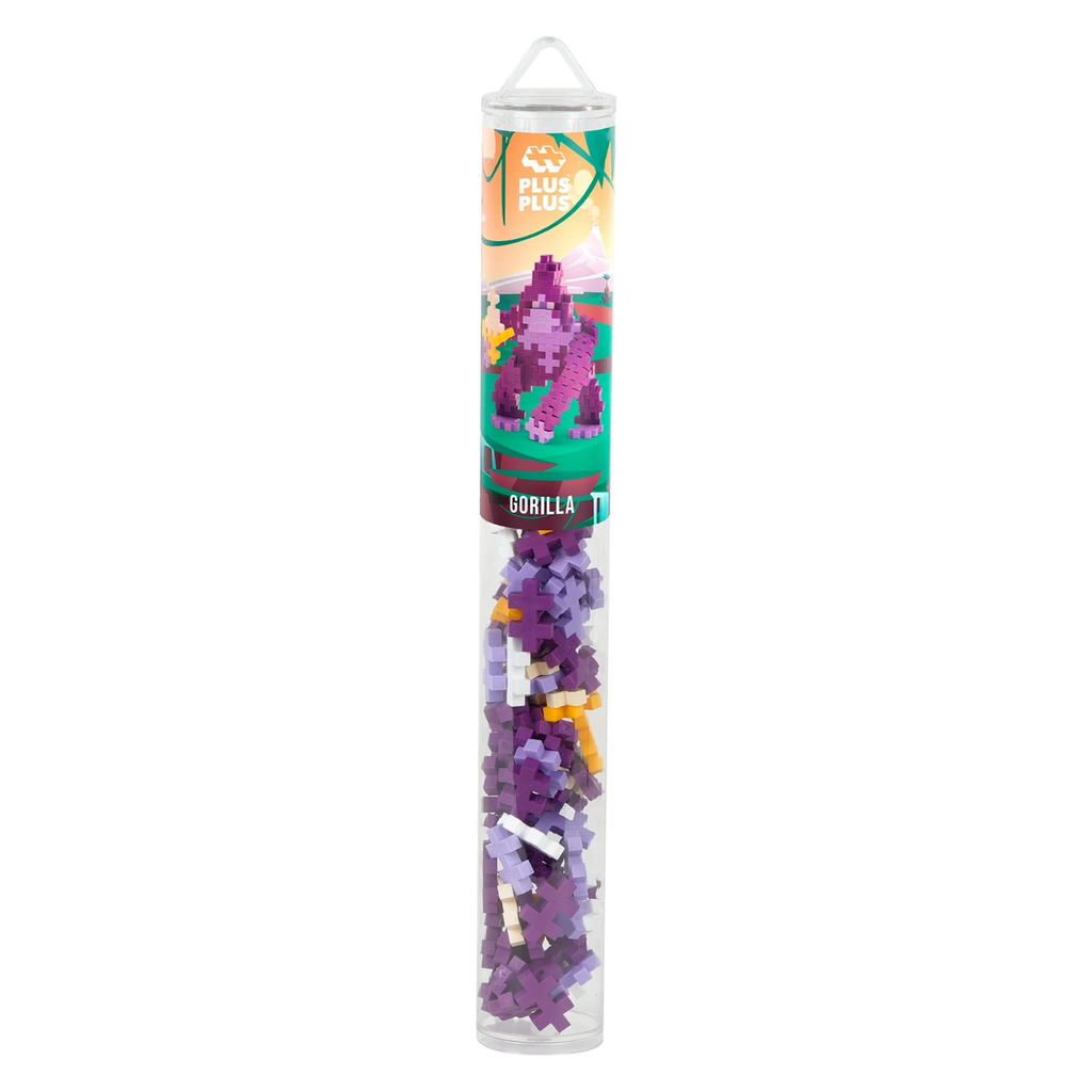 Plus - Plus Gorilla: 100 stuks Tube - Bouwsets Plus - Plus - In den Olifant
