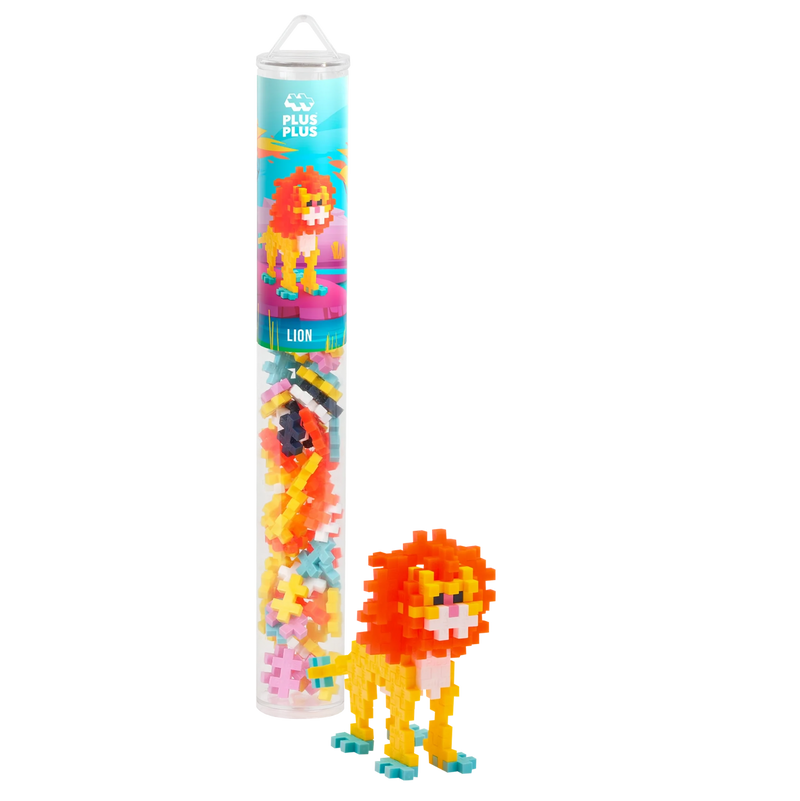 Plus - Plus Leeuw: 100 stuks Tube - Bouwsets Plus - Plus - In den Olifant