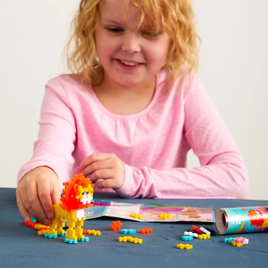 Plus - Plus Leeuw: 100 stuks Tube - Bouwsets Plus - Plus - In den Olifant