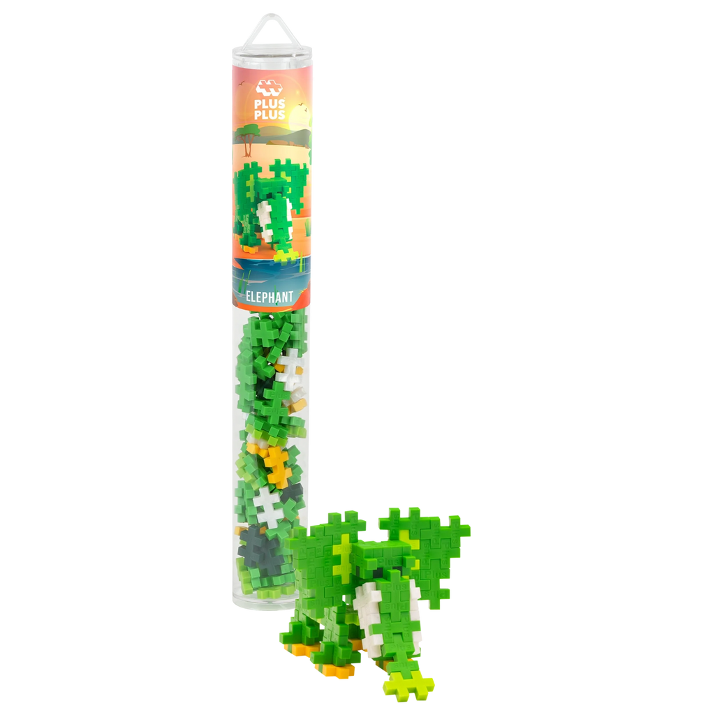 Plus - Plus Olifant: 100 stuks Tube - Bouwsets Plus - Plus - In den Olifant
