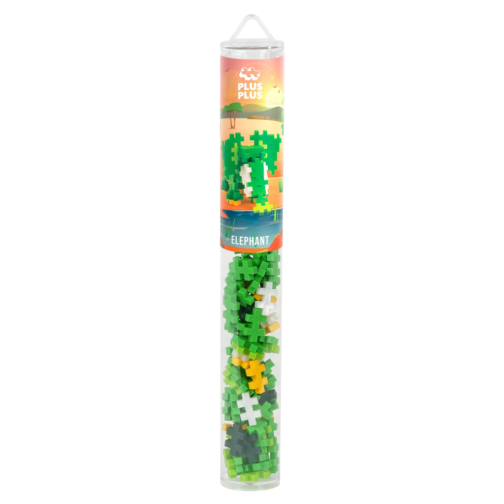 Plus - Plus Olifant: 100 stuks Tube - Bouwsets Plus - Plus - In den Olifant