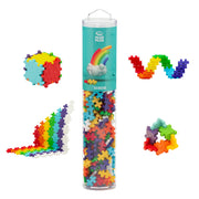 Plus - Plus Rainbow Tube - 240 bouwstenen - Bouwsets Plus Plus - In den Olifant
