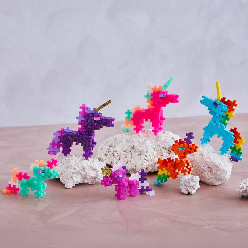 Plus - Plus Rainbow Unicorns 100 Pcs Tube - Bouwsets Plus - Plus - In den Olifant