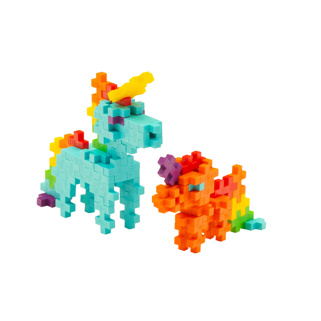 Plus - Plus Rainbow Unicorns 100 Pcs Tube - Bouwsets Plus - Plus - In den Olifant