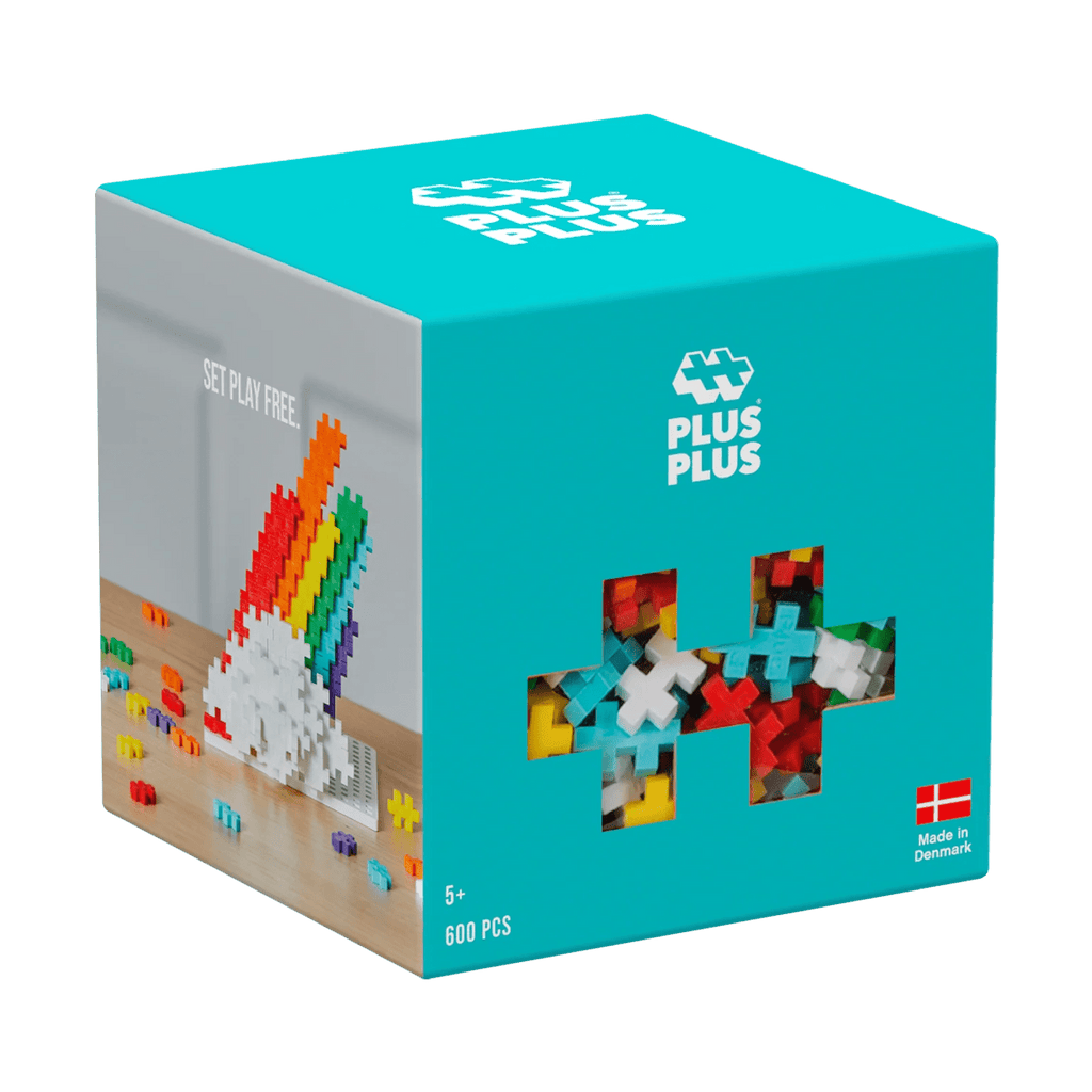 Plus - Plus Regenboog: 600 stuks - Bouwsets Plus - Plus - In den Olifant