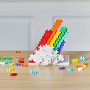 Plus - Plus Regenboog: 600 stuks - Bouwsets Plus - Plus - In den Olifant