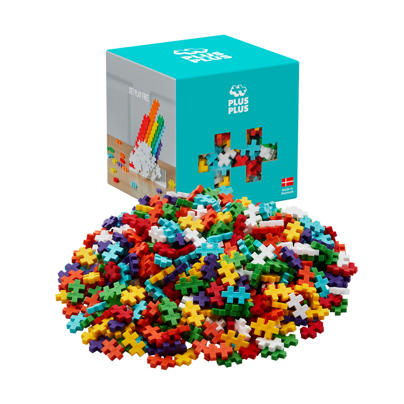 Plus - Plus Regenboog: 600 stuks - Bouwsets Plus - Plus - In den Olifant