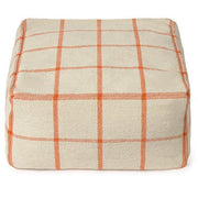 Poef Geo Block Natural - 45 x 45 cm - Poefs en kinderzetels Lorena Canals - In den Olifant