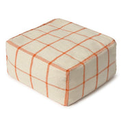 Poef Geo Block Natural - 45 x 45 cm - Poefs en kinderzetels Lorena Canals - In den Olifant
