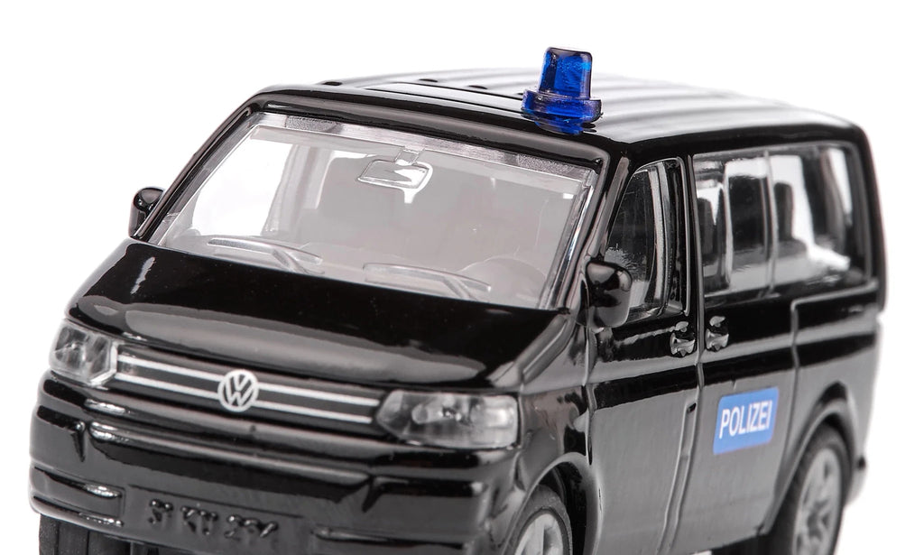 Politiewagen VW T5 Bus Speciale Eenheden - Speelvoertuigen Siku - In den Olifant