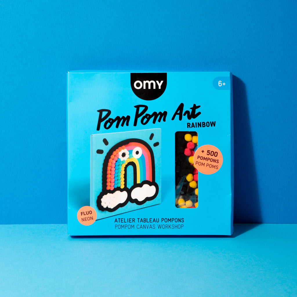 Pom Pom Art - Rainbow - Knutselset Omy - In den Olifant
