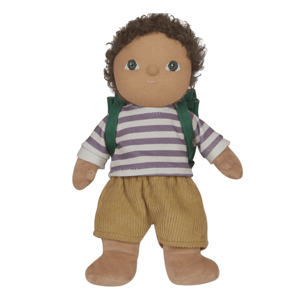 Pop Dress Me Dinky - Finn Fernwood Mustard - Lappenpoppen Olli Ella - In den Olifant