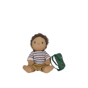 Pop Dress Me Dinky - Finn Fernwood Mustard - Lappenpoppen Olli Ella - In den Olifant