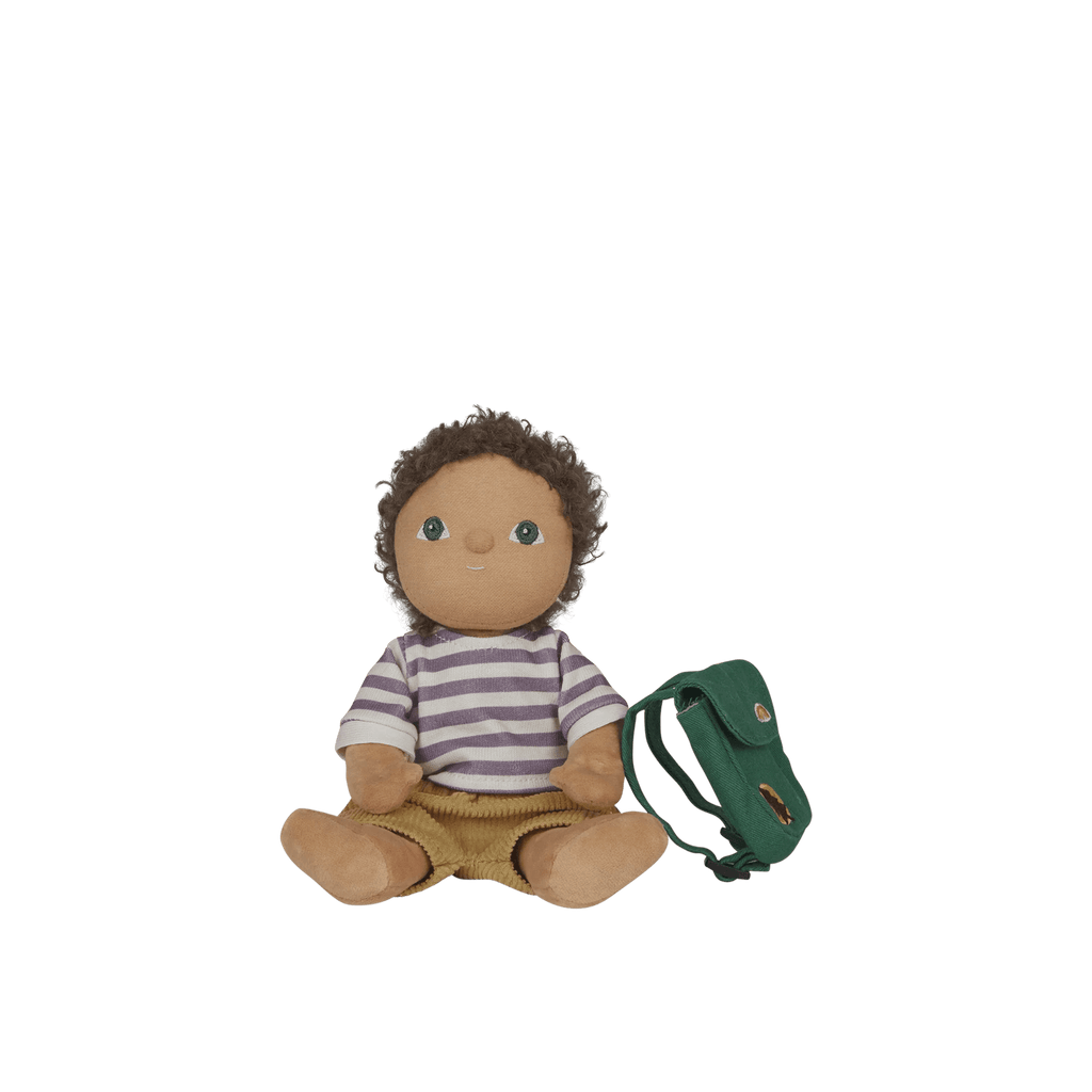 Pop Dress Me Dinky - Finn Fernwood Mustard - Lappenpoppen Olli Ella - In den Olifant