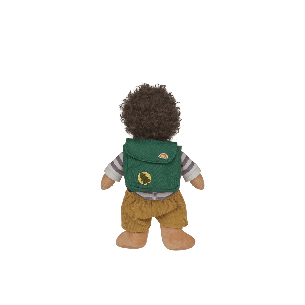 Pop Dress Me Dinky - Finn Fernwood Mustard - Lappenpoppen Olli Ella - In den Olifant