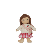 Pop Dress Me Dinky - Hazel Hawthorne Red - Lappenpoppen Olli Ella - In den Olifant