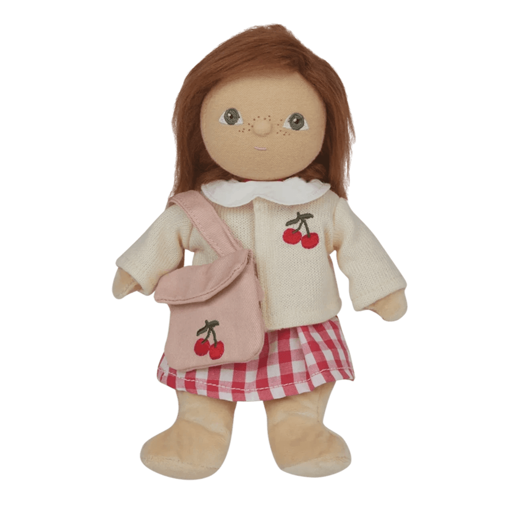 Pop Dress Me Dinky - Hazel Hawthorne Red - Lappenpoppen Olli Ella - In den Olifant