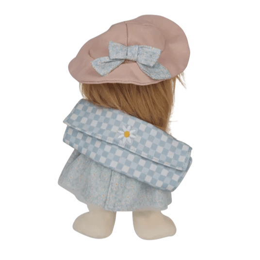 Pop Dress Me Dinky - Penelope Petals Teal - Lappenpoppen Olli Ella - In den Olifant