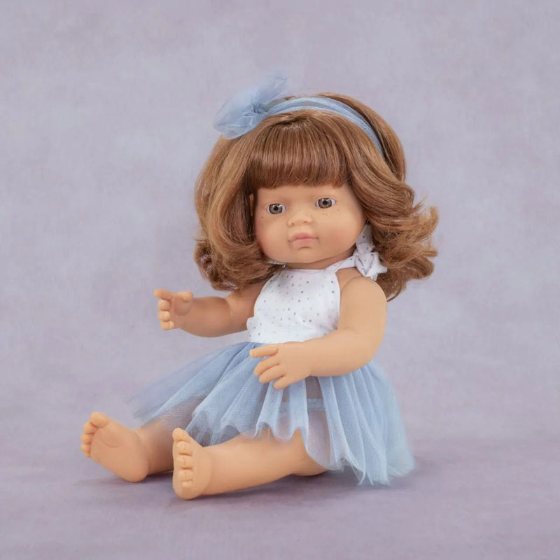 Miniland Pop Europees - Girl (38 cm Miniland Pop Europees - Girl (38 cm