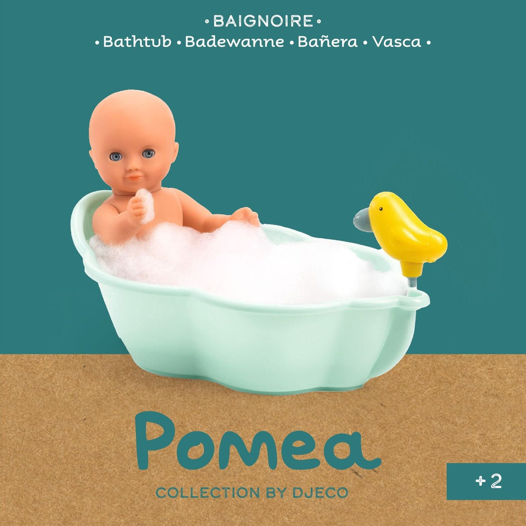 Poppenbadje Pomeo - 36 cm - Poppenaccessoires Djeco - In den Olifant