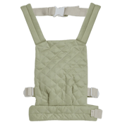 Poppendraagzak Dinkum Dolls Quilted Carrier Sage - Poppenaccessoires Olli Ella - In den Olifant