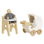 Poppenhuismeubels Babykamer - 4 delig - Poppenhuismeubels en accessoires Le Toy Van - In den Olifant